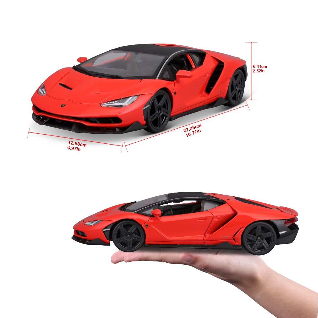 Maisto 1/18 SE 2016 Lamborghini Centenario - Orange – image 8