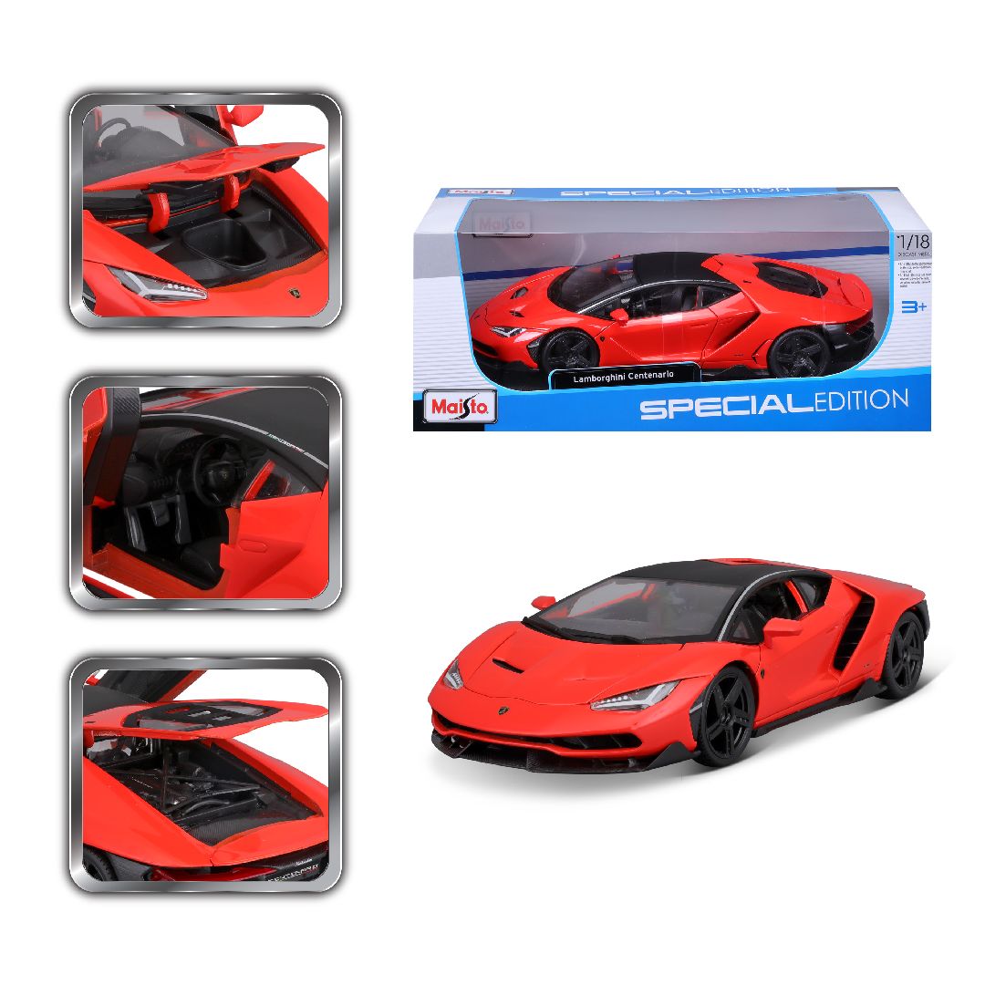 Maisto 1/18 SE 2016 Lamborghini Centenario - Orange – image 10