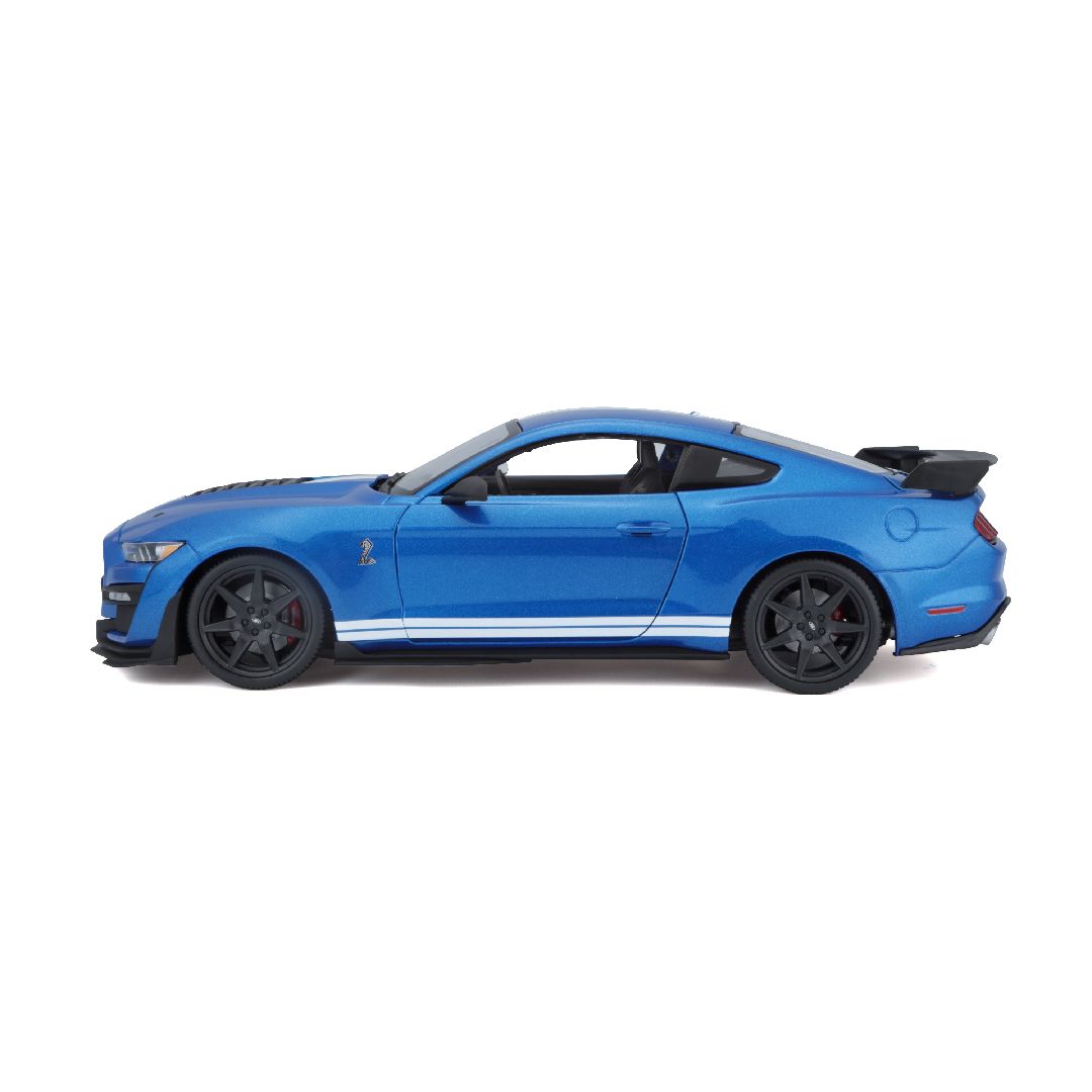Maisto 1/18 SE 2020 Mustang Shelby GT500 (CFTP) (Blue) – image 2