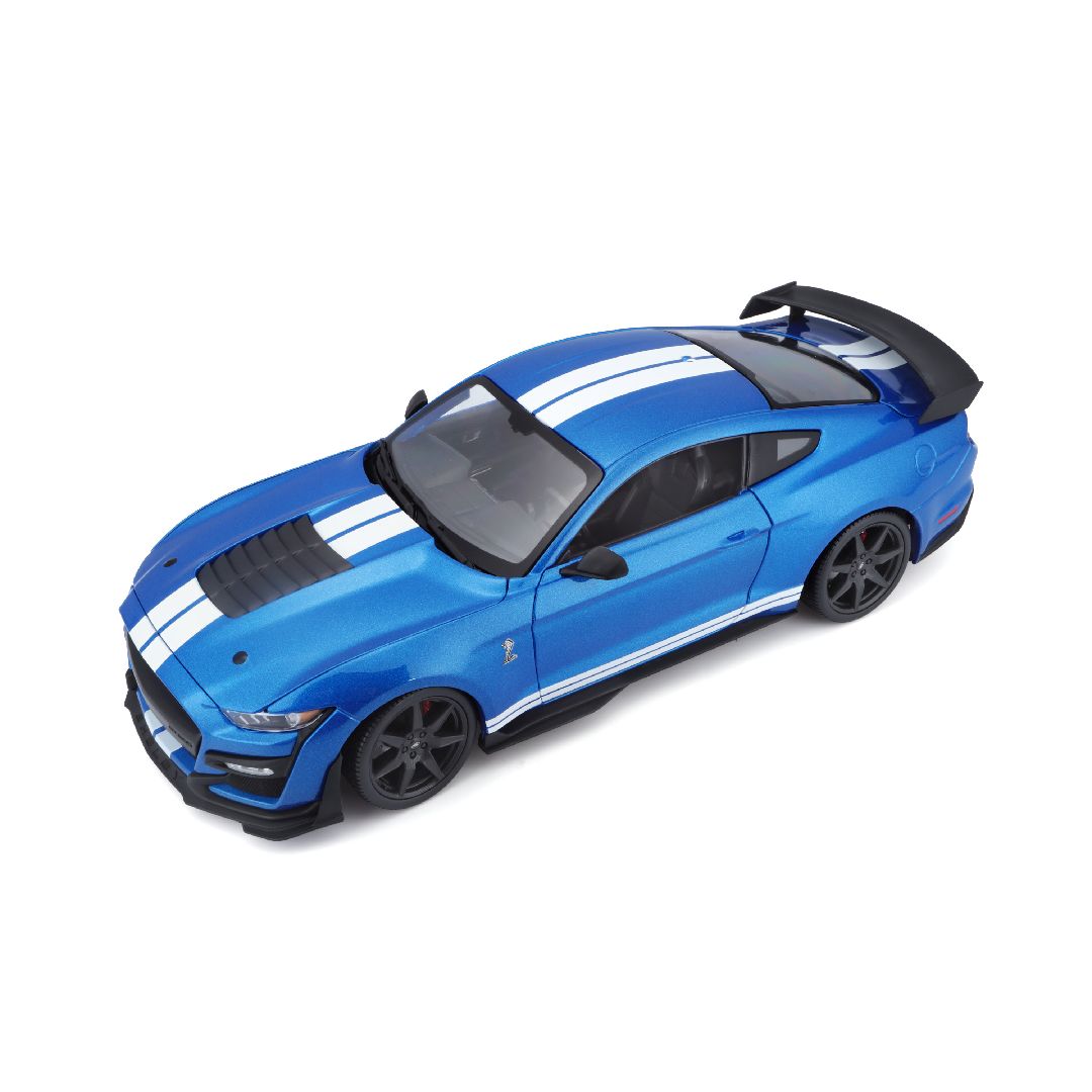 Maisto 1/18 SE 2020 Mustang Shelby GT500 (CFTP) (Blue) – image 7
