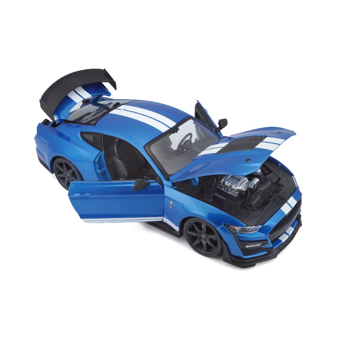 Maisto 1/18 SE 2020 Mustang Shelby GT500 (CFTP) (Blue) – image 8