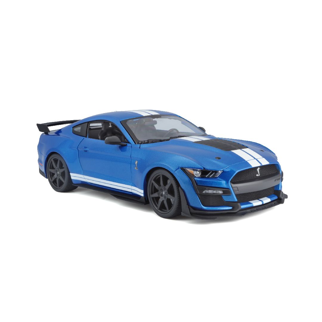 Maisto 1/18 SE 2020 Mustang Shelby GT500 (CFTP) (Blue) – image 14