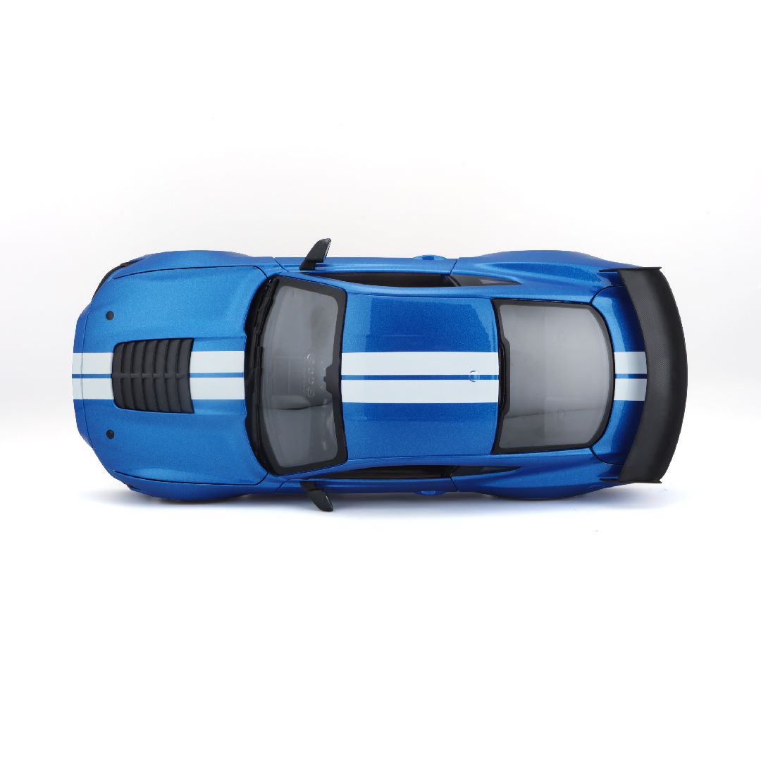 Maisto 1/18 SE 2020 Mustang Shelby GT500 (CFTP) (Blue) – image 17