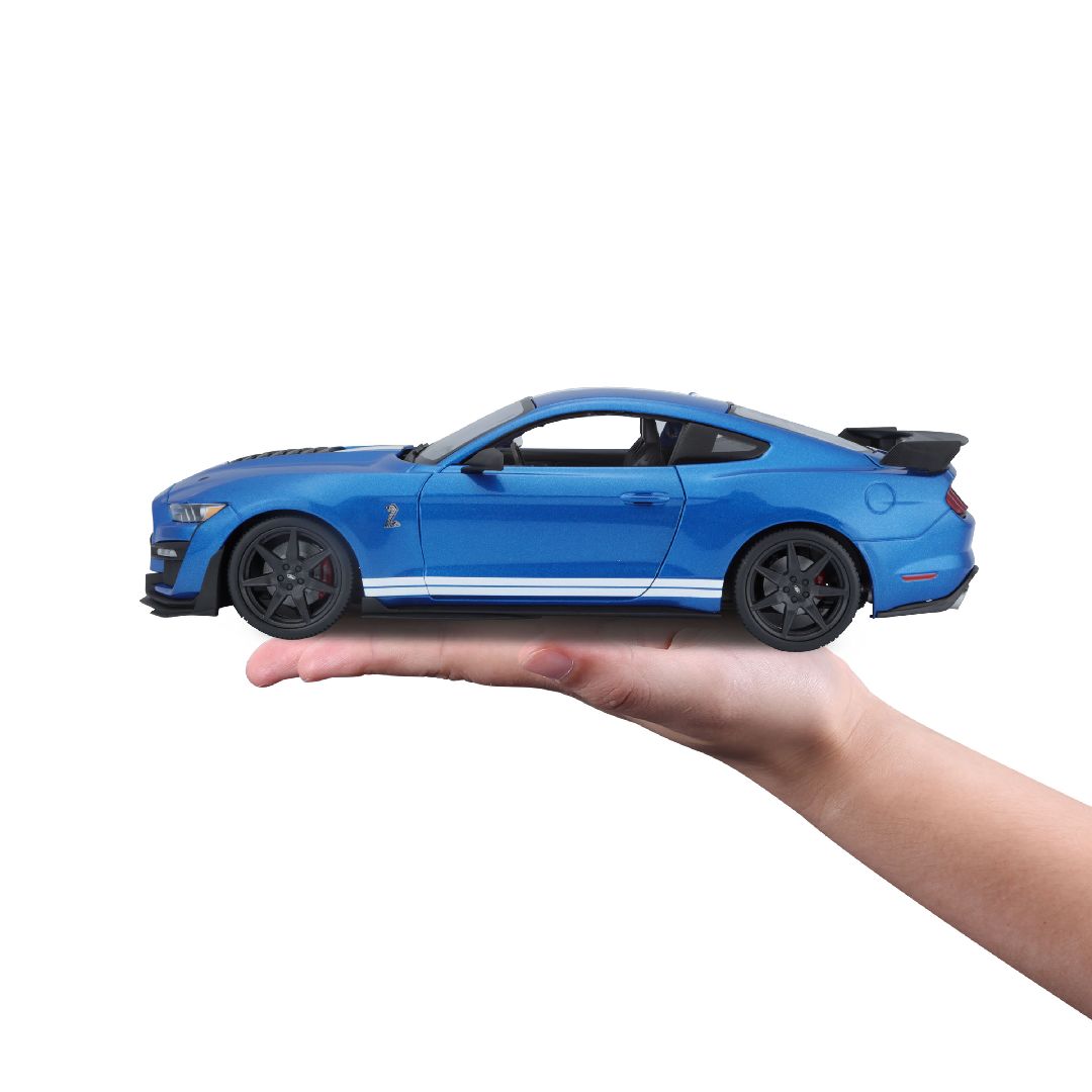 Maisto 1/18 SE 2020 Mustang Shelby GT500 (CFTP) (Blue) – image 19