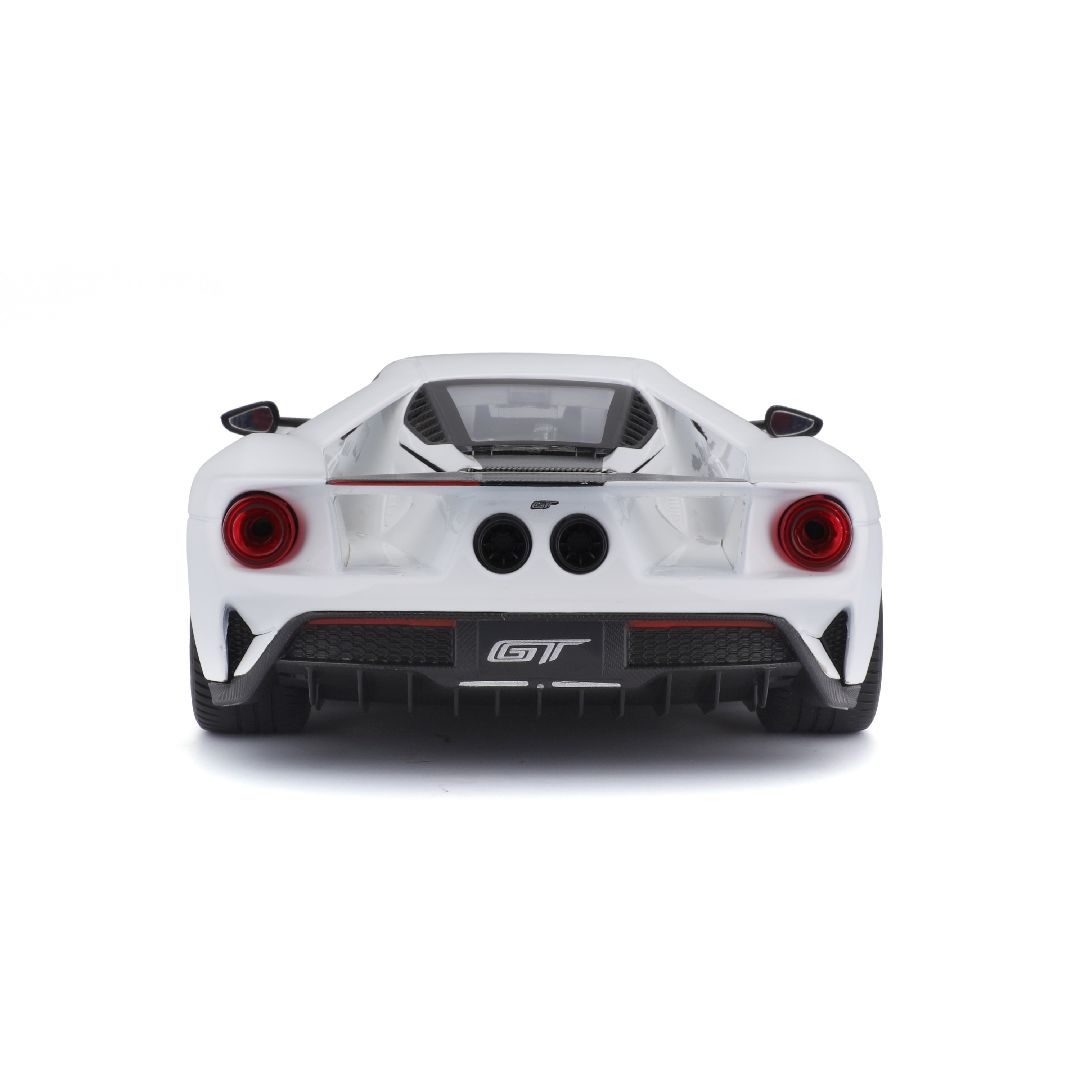 Maisto 1/18 SE 2021 GT Heritage Series - White/Black/Red#98 – image 5