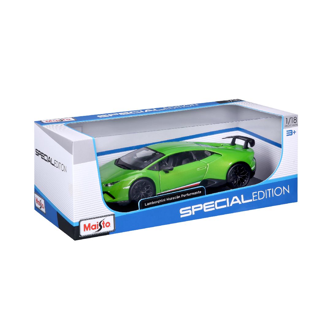 Maisto 1/18 SE 2017 Lamborghini Huracan Performante - Green – image 6