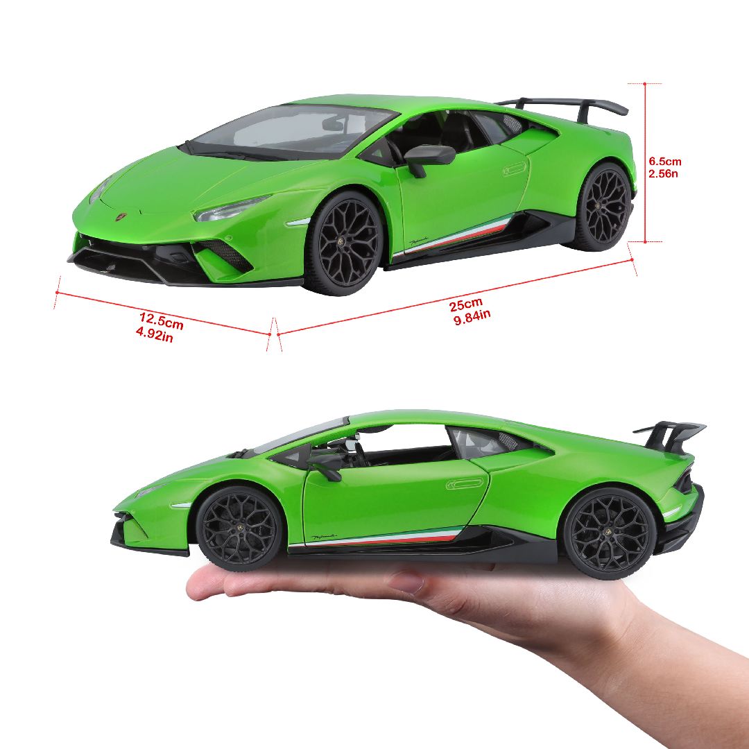 Maisto 1/18 SE 2017 Lamborghini Huracan Performante - Green – image 19