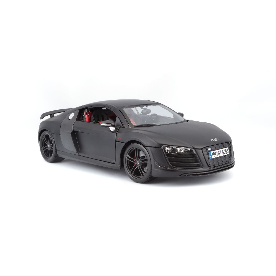 Maisto 1/18 SE 2011 Audi R8 GT - Stealth Black – image 2