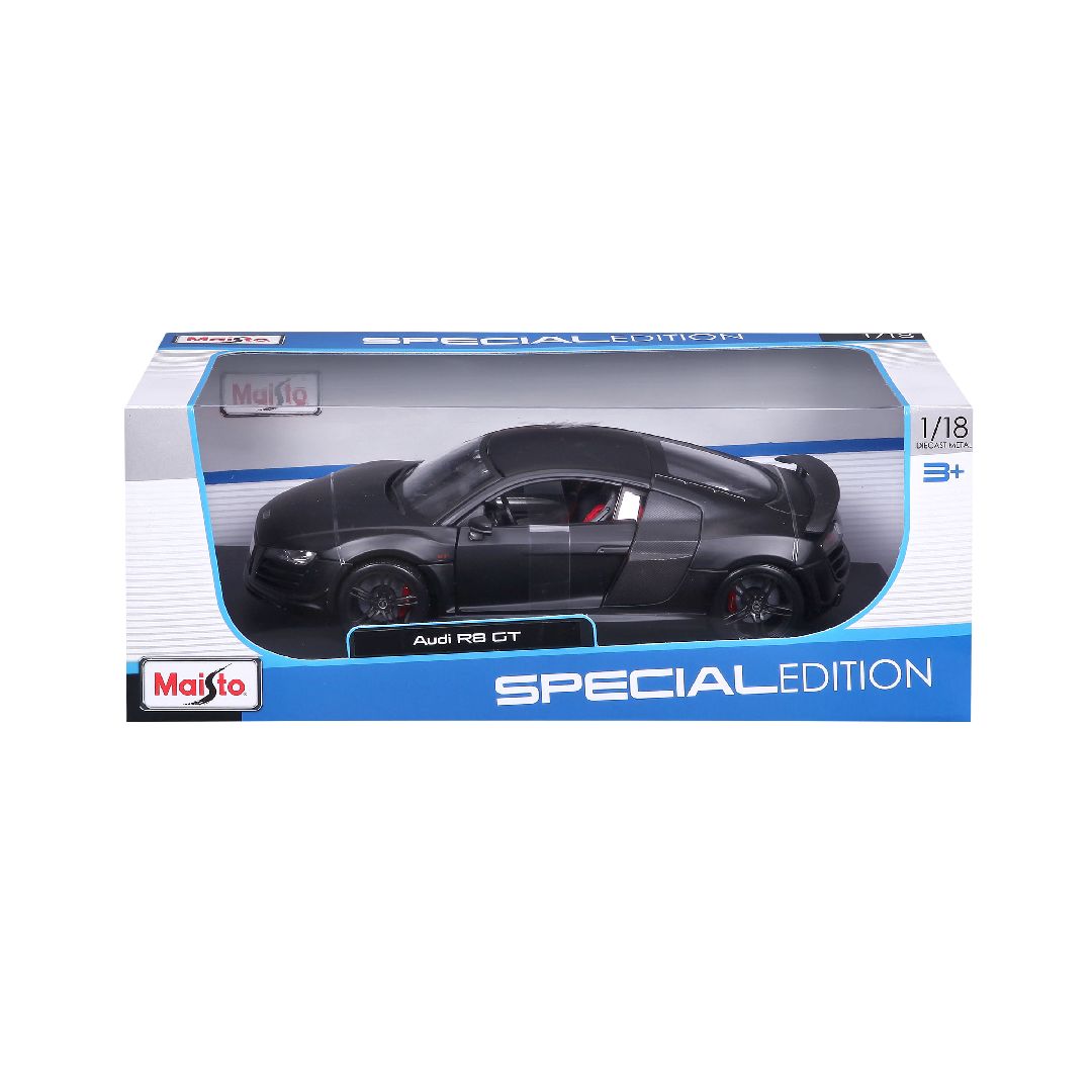 Maisto 1/18 SE 2011 Audi R8 GT - Stealth Black – image 13