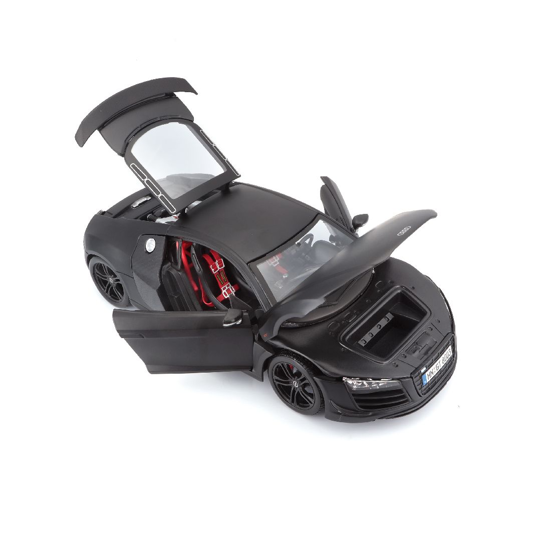 Maisto 1/18 SE 2011 Audi R8 GT - Stealth Black – image 16