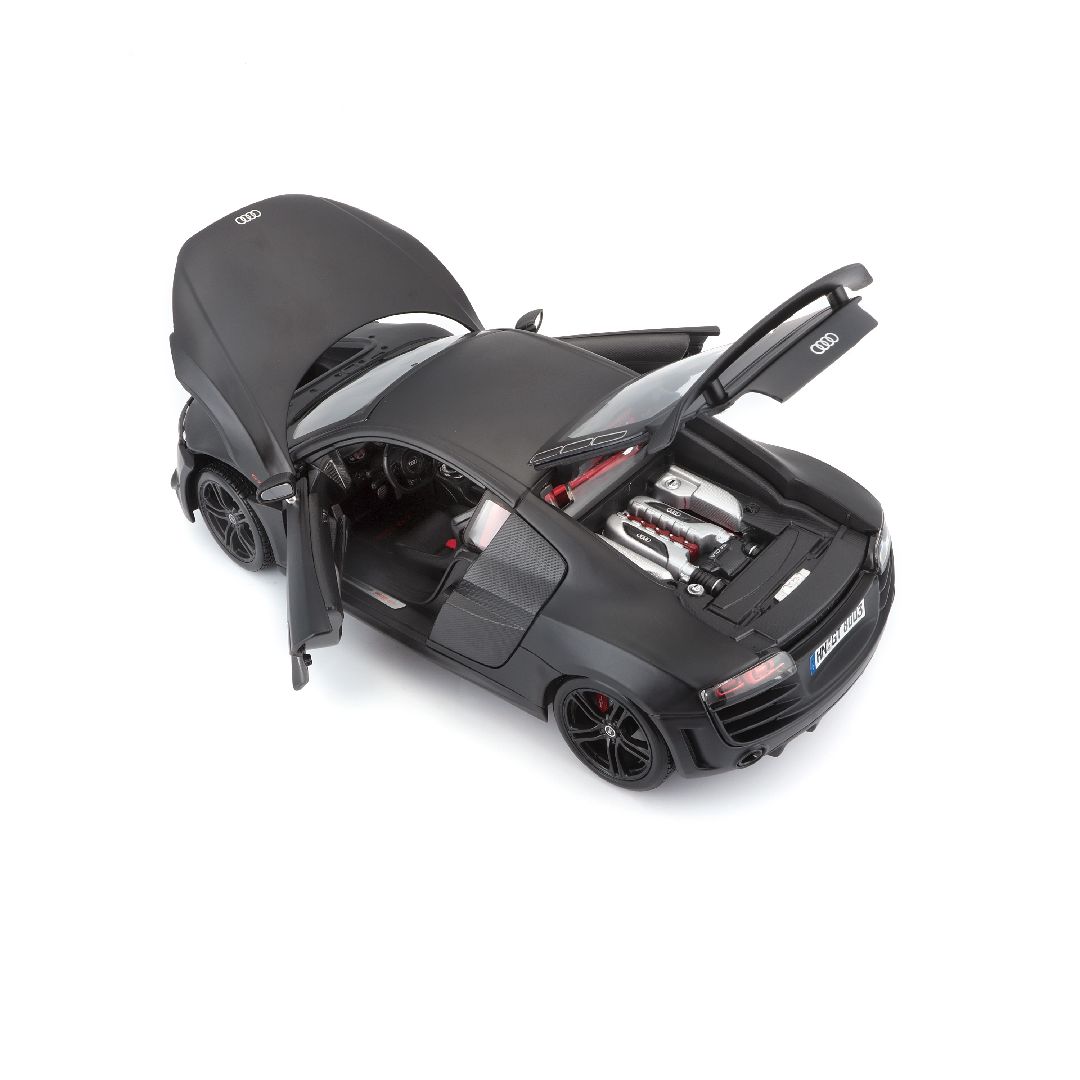 Maisto 1/18 SE 2011 Audi R8 GT - Stealth Black – image 17
