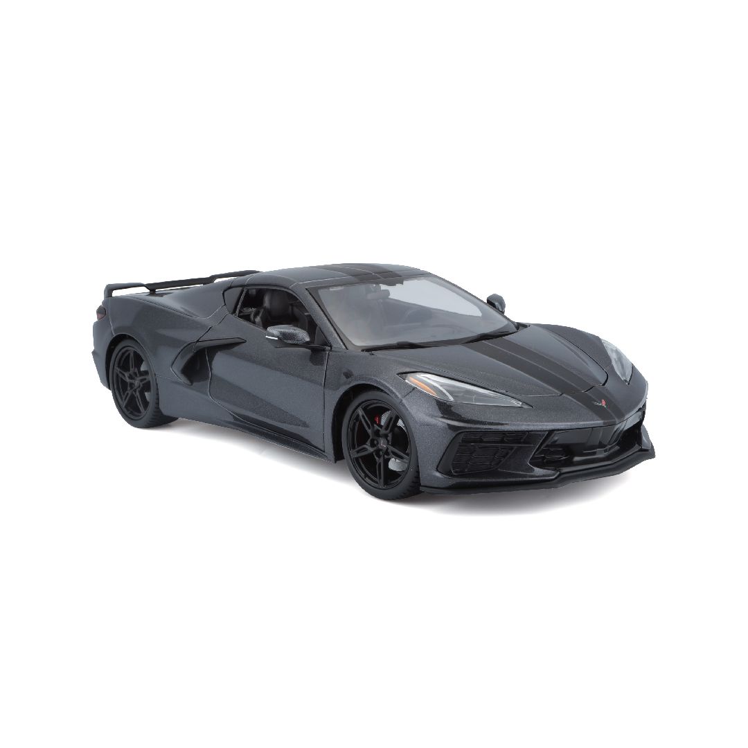Maisto 1/18 SE 2020 Chevrolet Corvette Stingray Z51 (Grey) – image 2