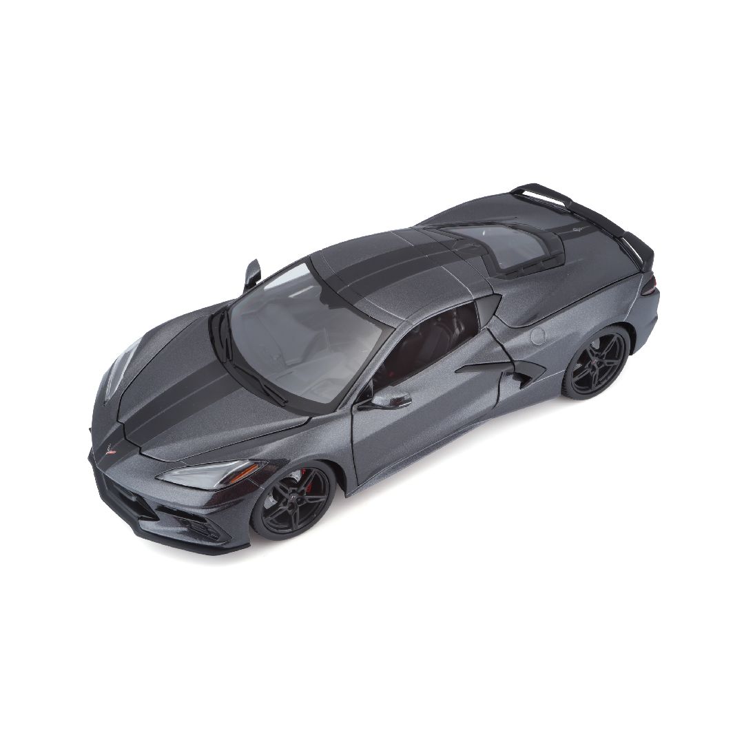 Maisto 1/18 SE 2020 Chevrolet Corvette Stingray Z51 (Grey) – image 7