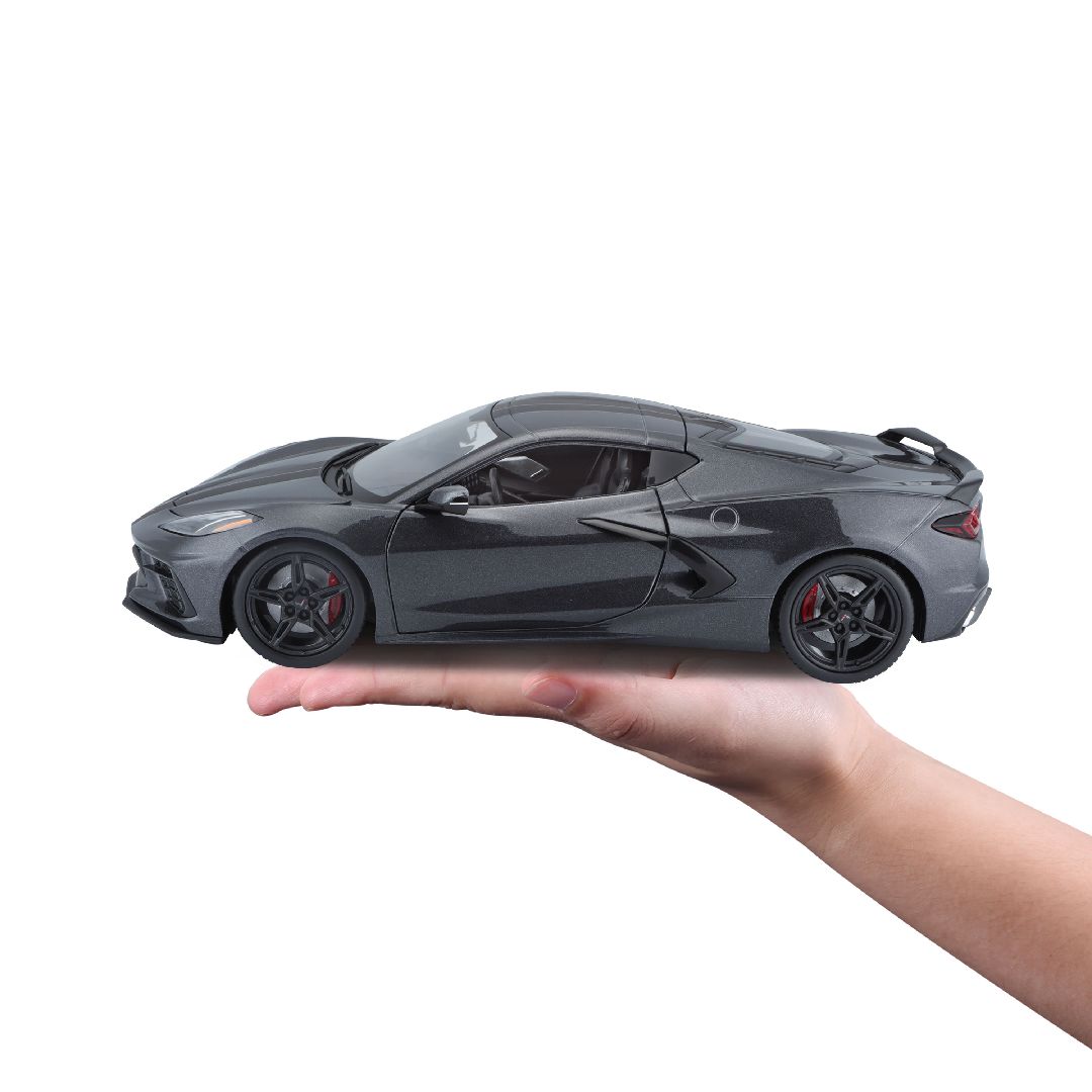 Maisto 1/18 SE 2020 Chevrolet Corvette Stingray Z51 (Grey) – image 12