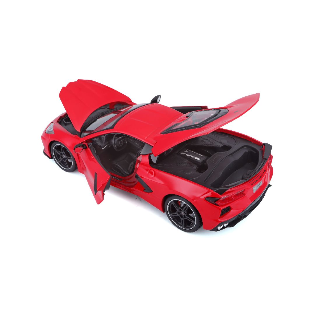 Maisto 1/18 SE 2020 Chevrolet Corvette Stingray Z51 (Red) – image 9