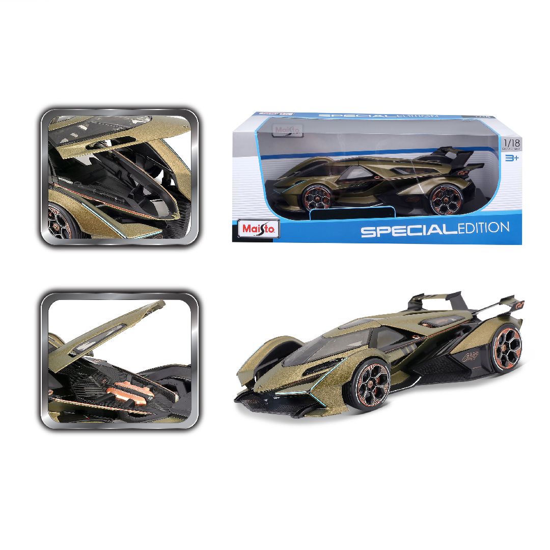 Maisto 1/18 SE 2020 Lambo V12 Vision Gran Turismo (Matte Green) – image 3