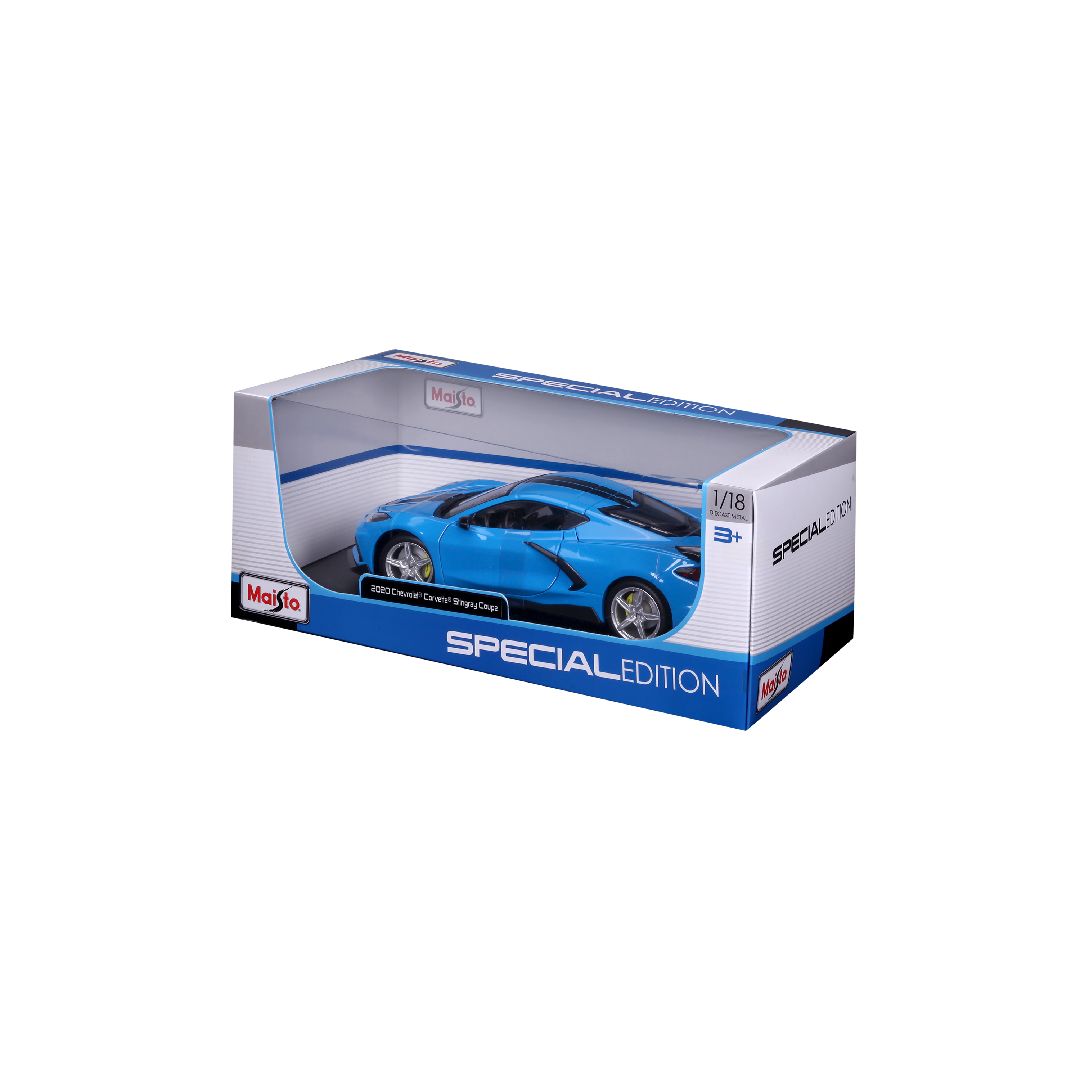 Maisto 1/18 SE 2020 Chev Corvette Stingray Z51 (Blue) – image 6