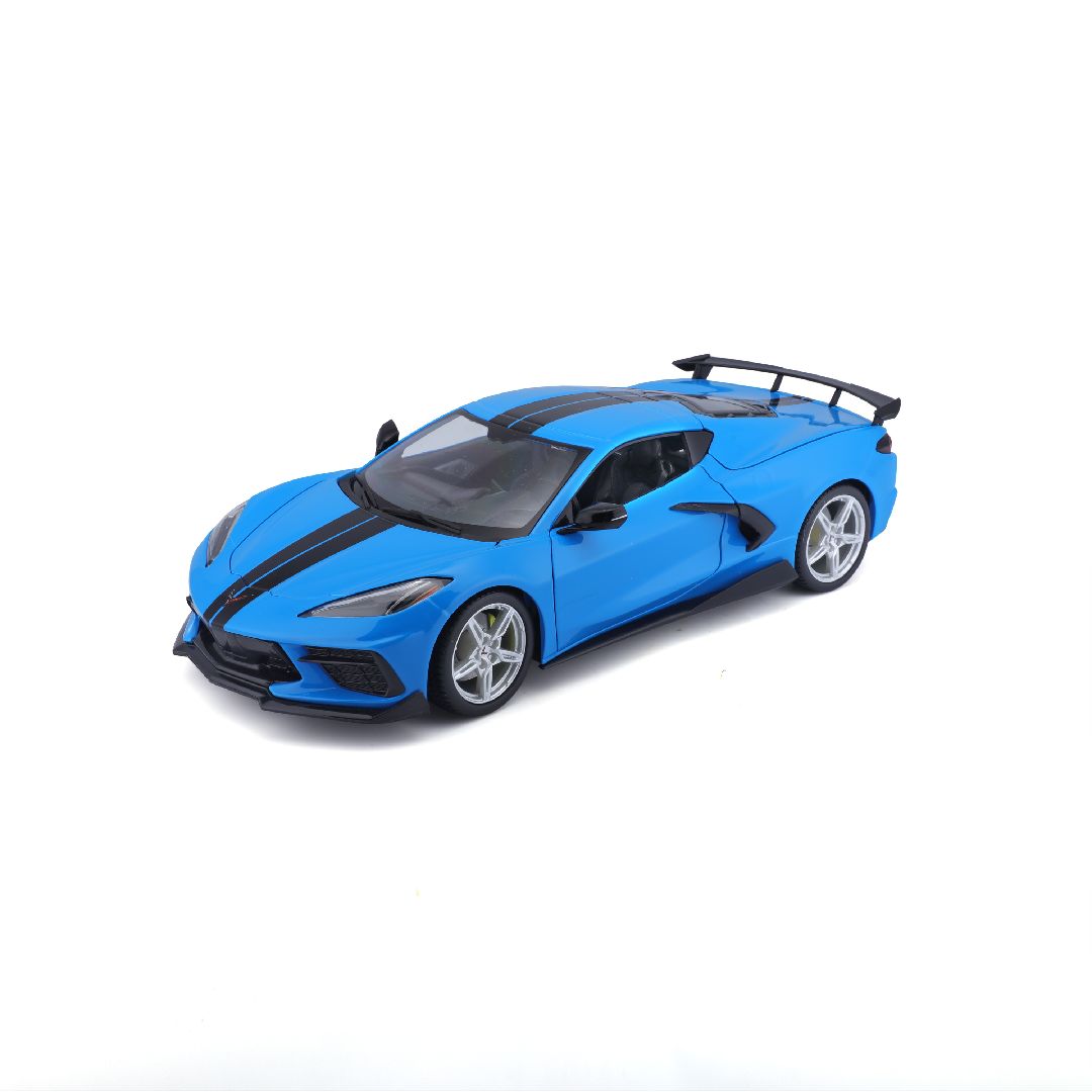 Maisto 1/18 SE 2020 Chev Corvette Stingray Z51 (Blue) – image 7