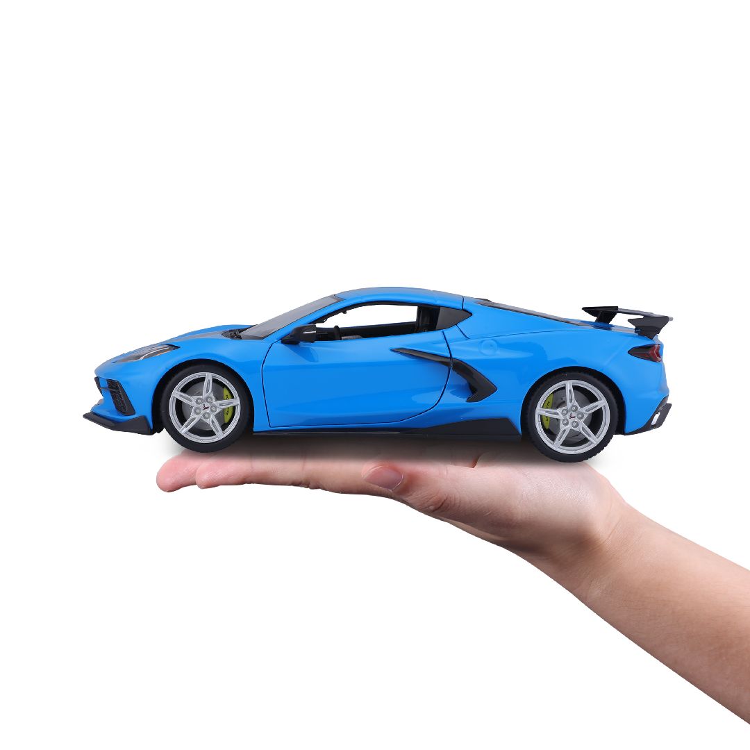 Maisto 1/18 SE 2020 Chev Corvette Stingray Z51 (Blue) – image 13