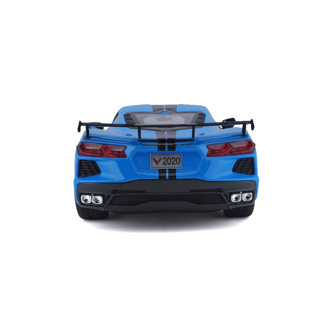 Maisto 1/18 SE 2020 Chev Corvette Stingray Z51 (Blue) – image 19