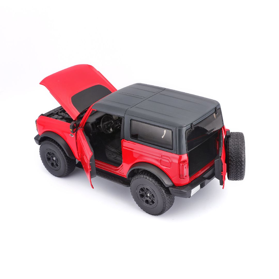 Maisto 1/18 SE 2021 Ford Bronco Wildtrak 2dr (Red) – image 9