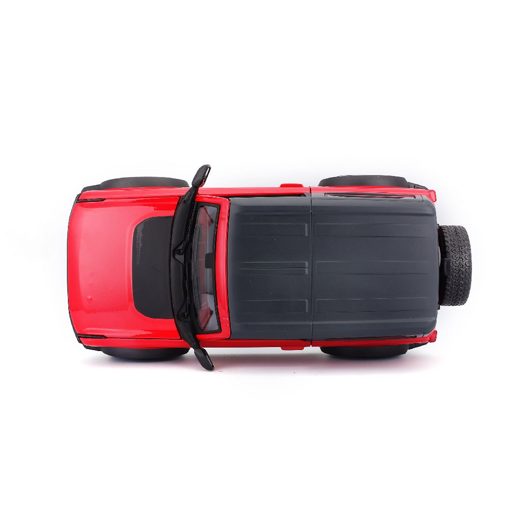 Maisto 1/18 SE 2021 Ford Bronco Wildtrak 2dr (Red) – image 10