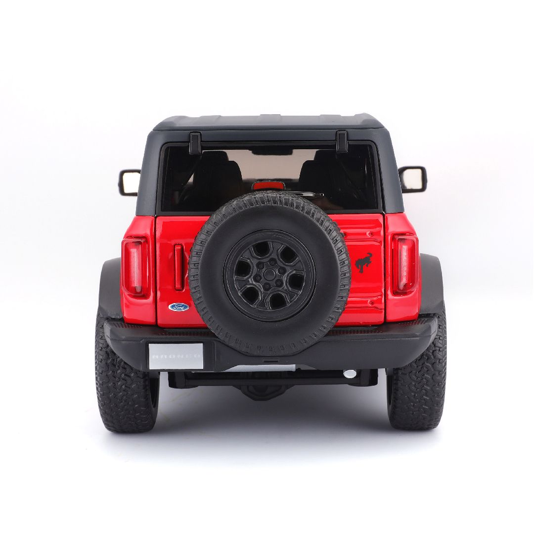 Maisto 1/18 SE 2021 Ford Bronco Wildtrak 2dr (Red) – image 12