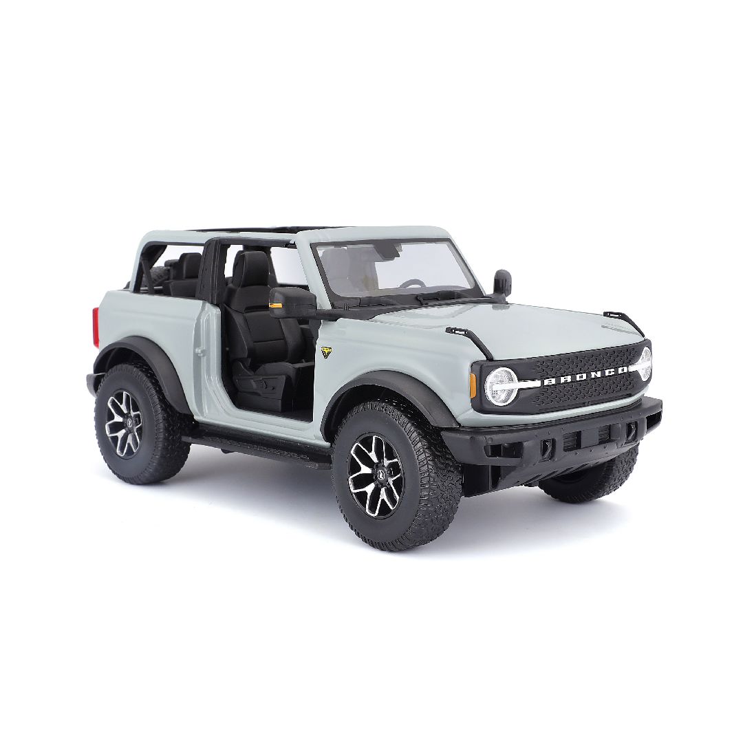 Maisto 1/18 SE 2021 Bronco Badlands (w/o doors) - Cactus Gray – image 2