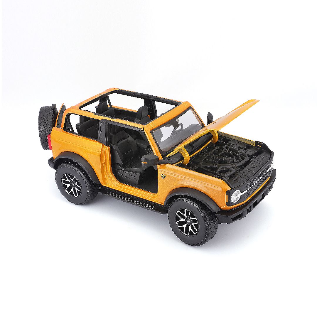 Maisto 1/18 SE 2021 Ford Bronco Badlands (w/o drs) (Orange) – image 9