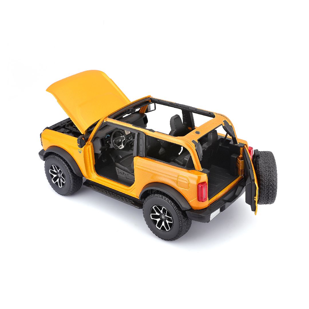 Maisto 1/18 SE 2021 Ford Bronco Badlands (w/o drs) (Orange) – image 10