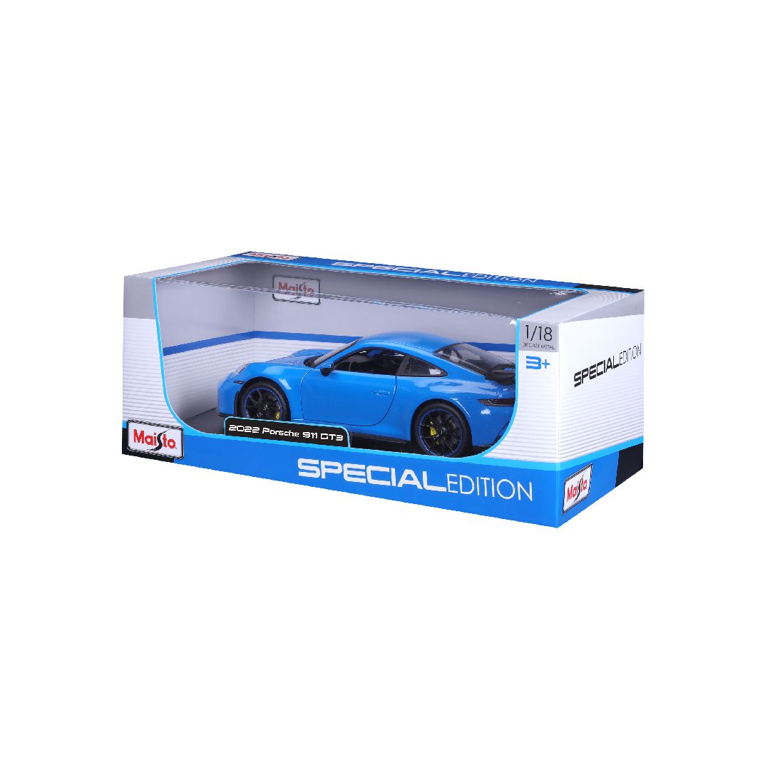 Maisto 1/18 SE 2022 Porsche 911 GT3 - Blue – image 13