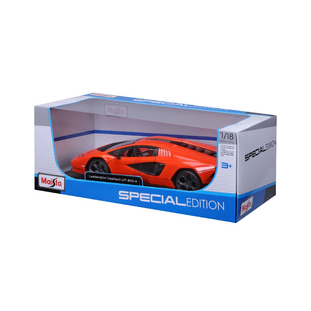 Maisto 1/18 SE 2022 Lamborghini Countach LPI 800-4 - Orange – image 5