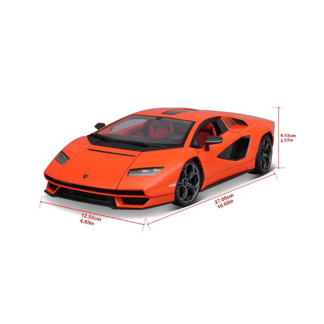 Maisto 1/18 SE 2022 Lamborghini Countach LPI 800-4 - Orange – image 18