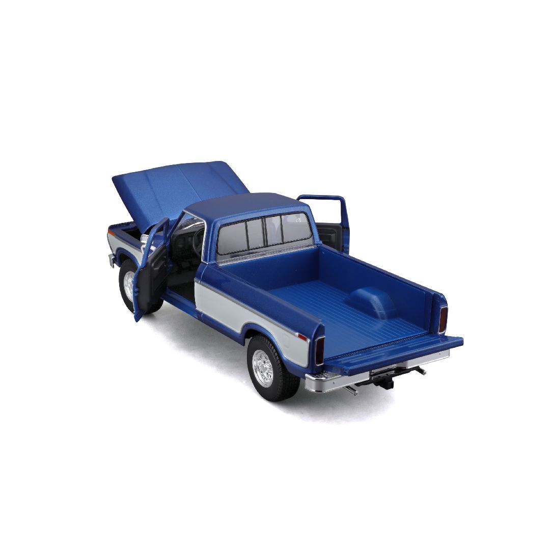 Maisto 1/18 SE 1979 Ford F1 Pick-up Truck  - Blue/White – image 6