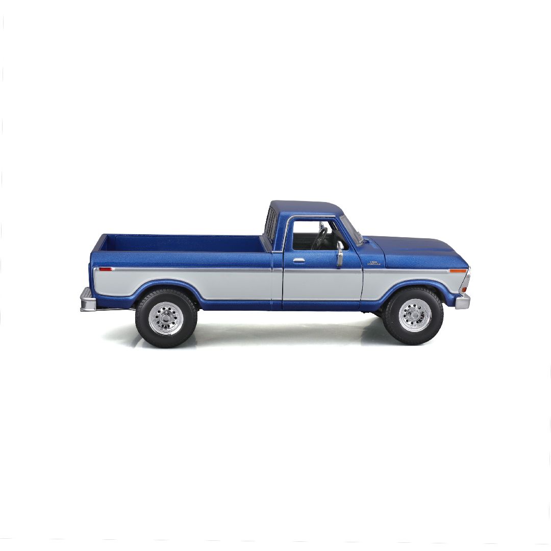 Maisto 1/18 SE 1979 Ford F1 Pick-up Truck  - Blue/White – image 17