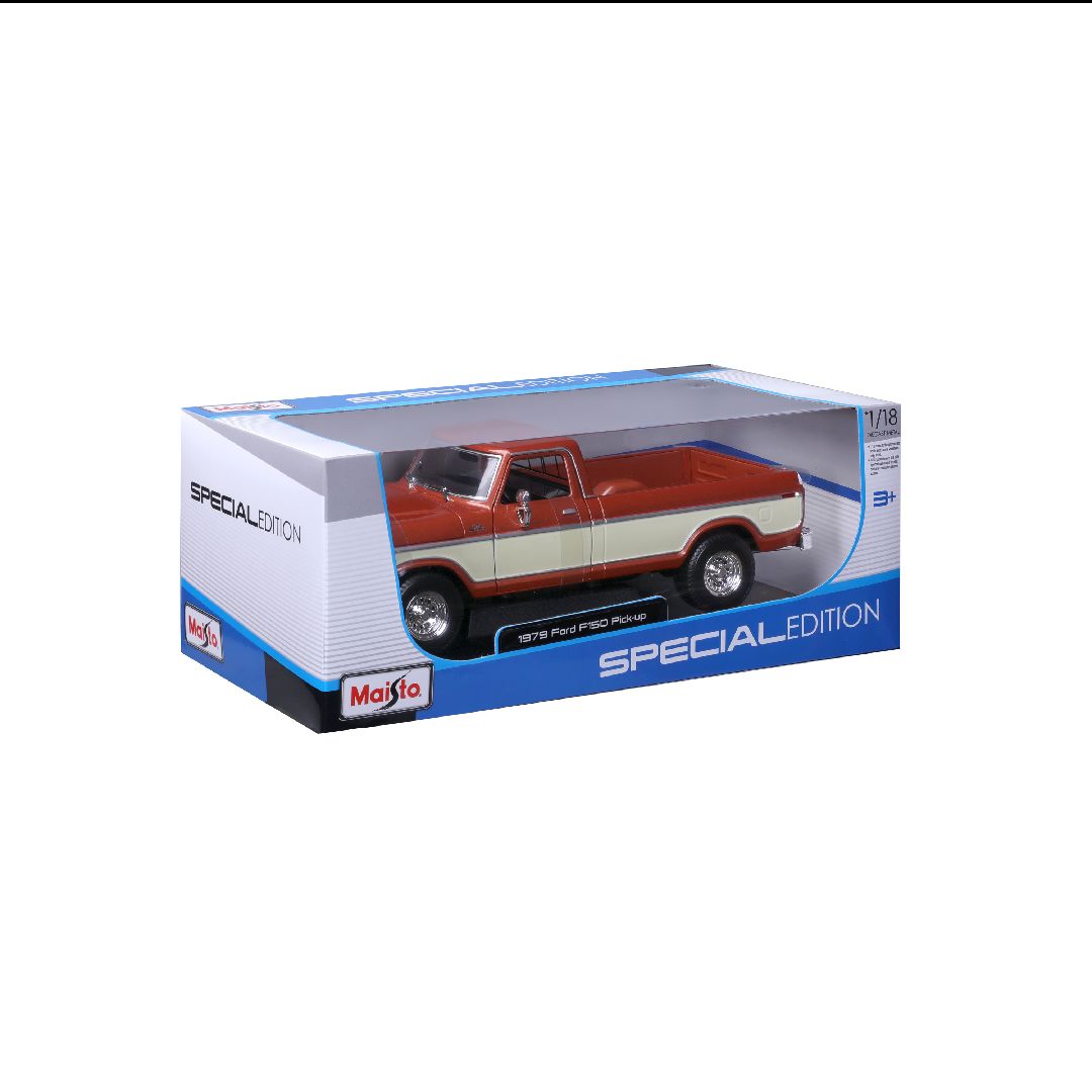 Maisto 1/18 SE 1979 F1 Pick-up Truck  (Brown/Cream) – image 5