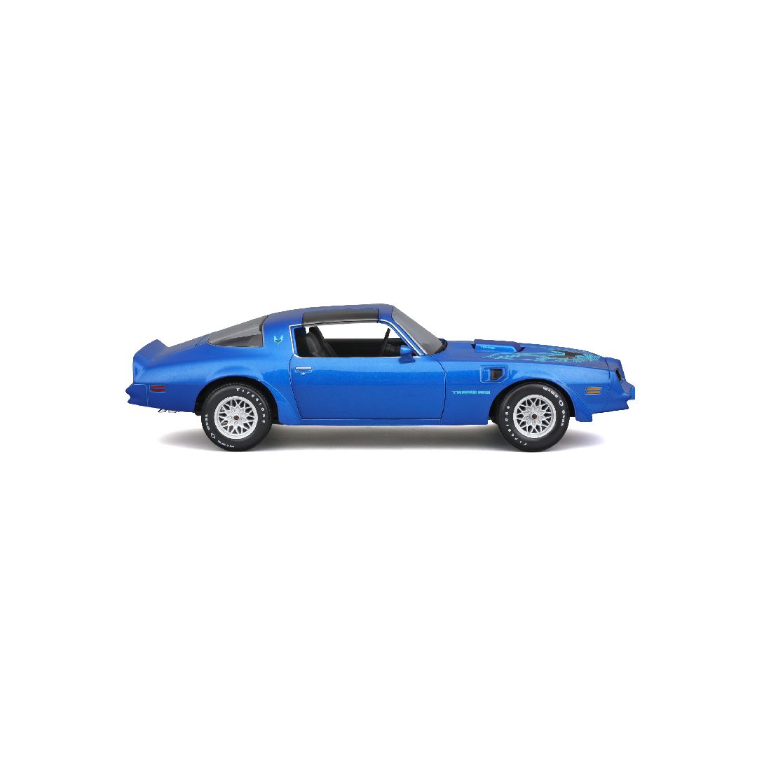 Maisto 1/18 SE 1978 Pontiac Firebird Trans Am - Blue – image 3