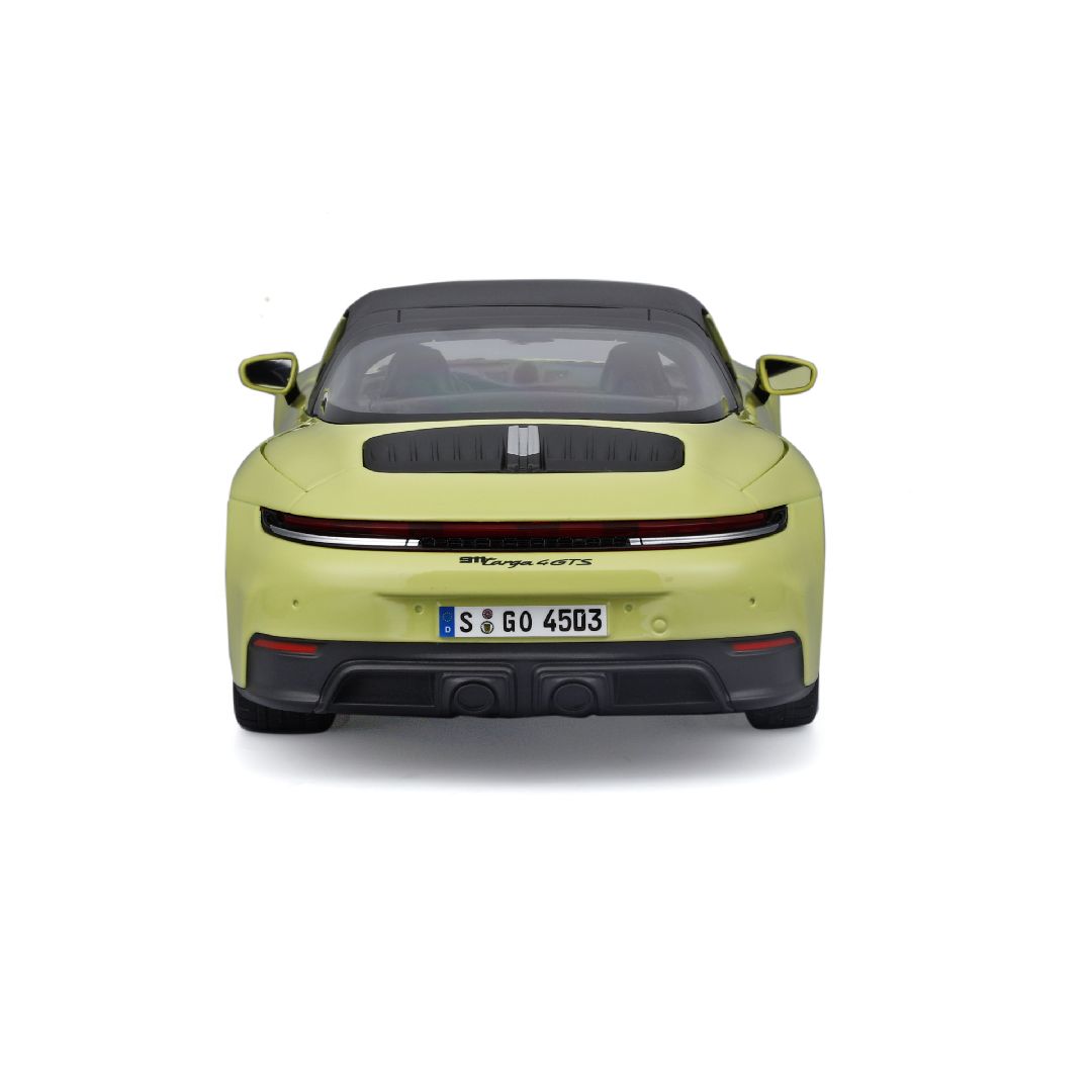 Maisto 1/18 SE 2025 Porsche 911 Targa 4 GTS - Yellow – image 4