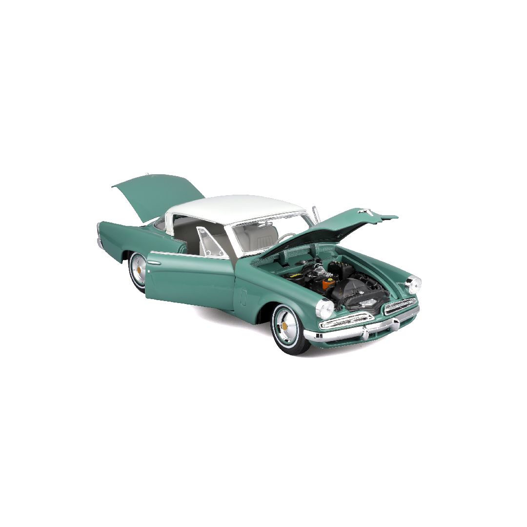 Maisto 1/18 SE 1953 Studebaker Starliner - Mint Green – image 8