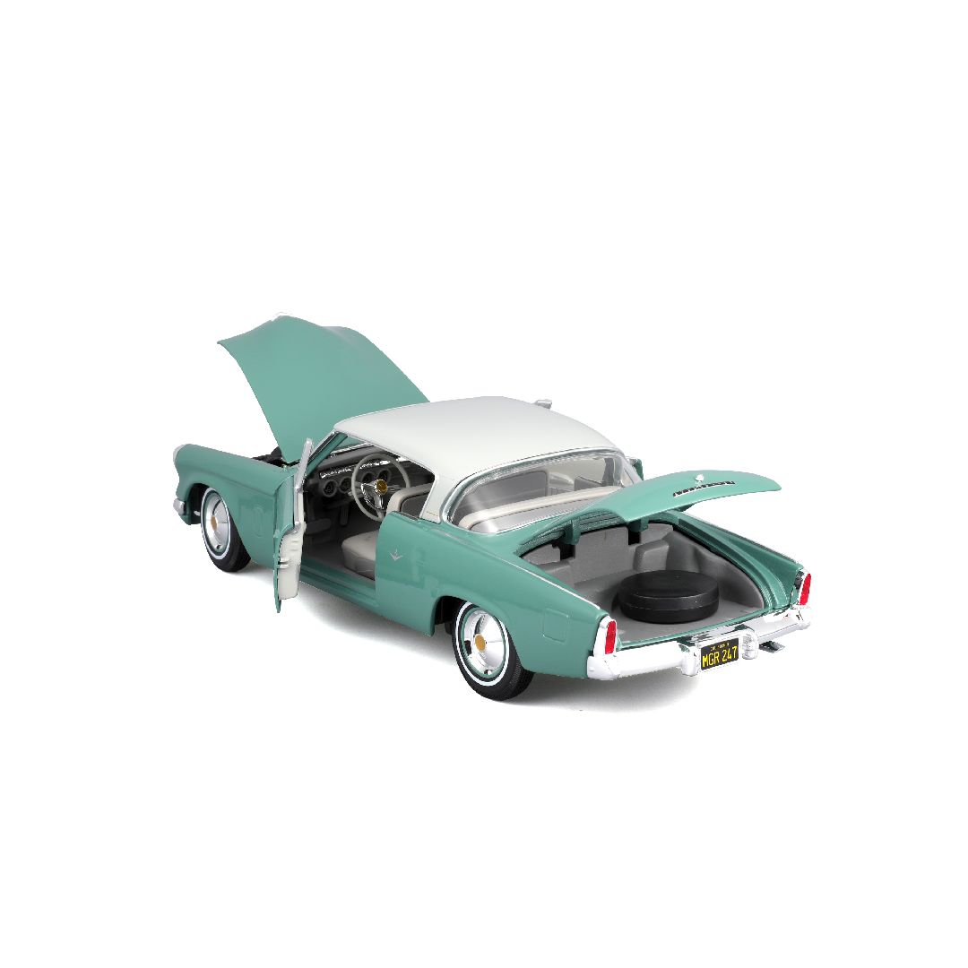 Maisto 1/18 SE 1953 Studebaker Starliner - Mint Green – image 9