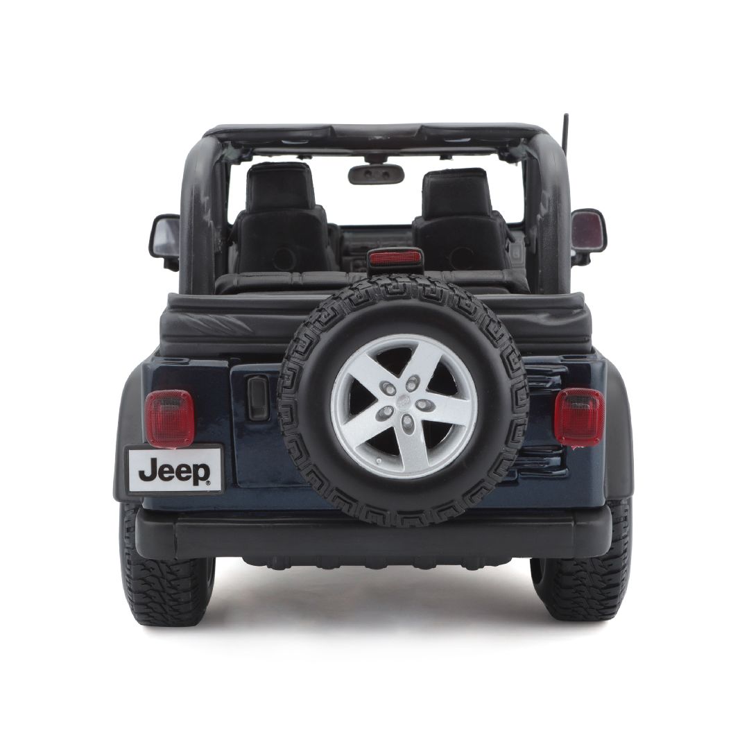Maisto 1/18 SE Jeep Wrangler Rubicon - Metallic Blue – image 2