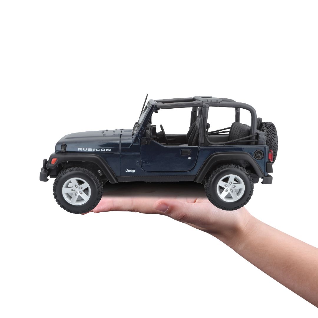 Maisto 1/18 SE Jeep Wrangler Rubicon - Metallic Blue – image 7