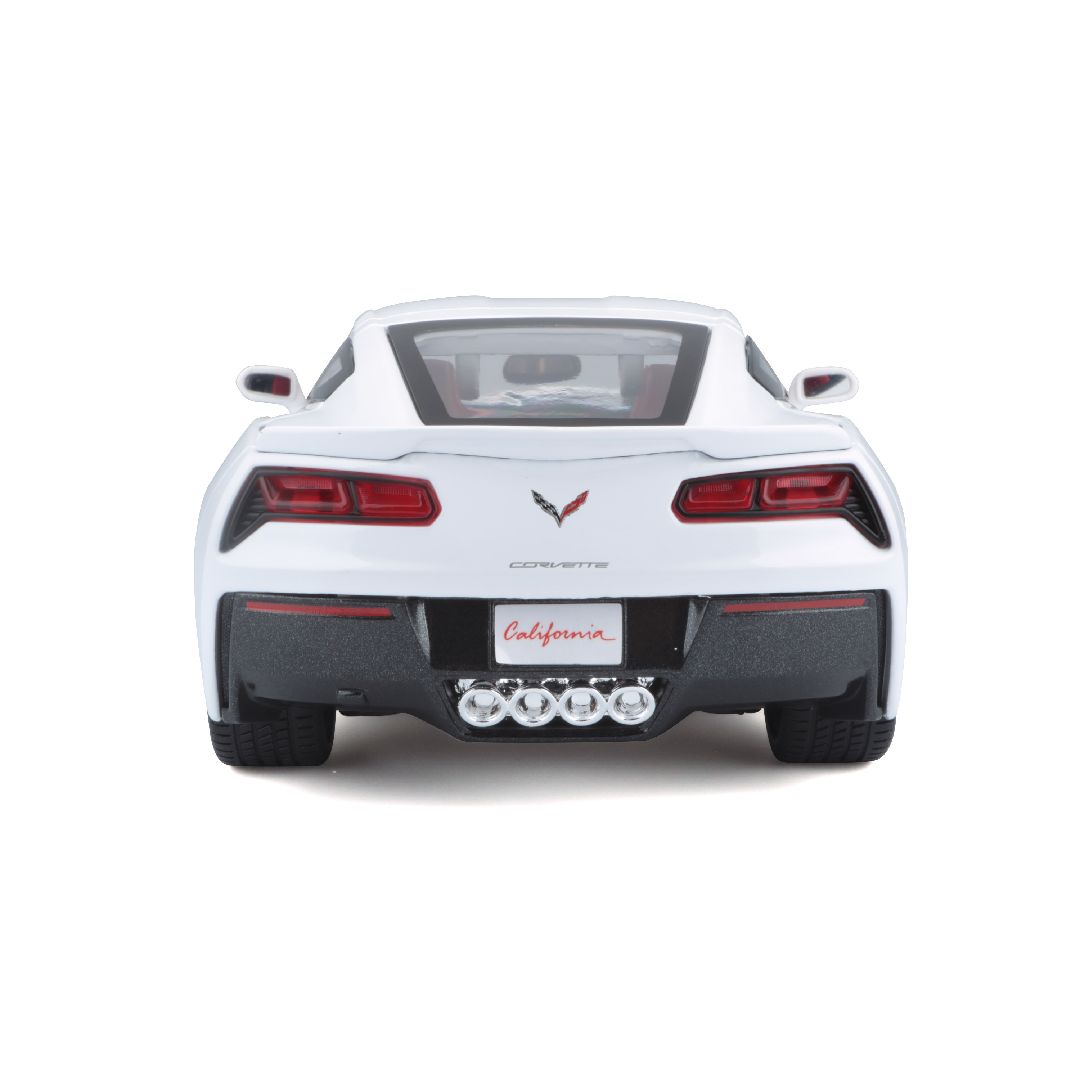 Maisto 1/18 SE 2014 Chevrolet Corvette Stingray Z51 (White) – image 18