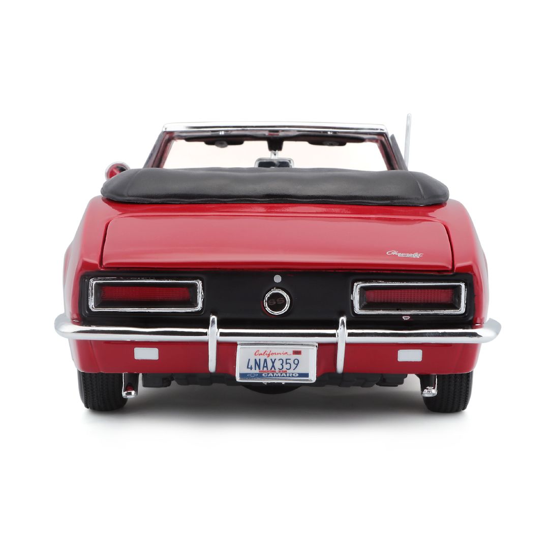 Maisto 1/18 SE 1967 Chevrolet Camaro SS 396 Convertable  - Red – image 13