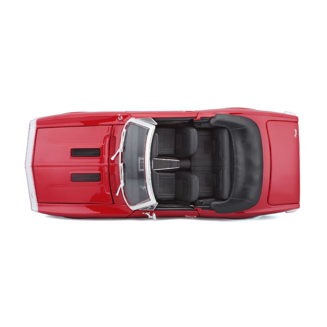 Maisto 1/18 SE 1967 Chevrolet Camaro SS 396 Convertable  - Red – image 14
