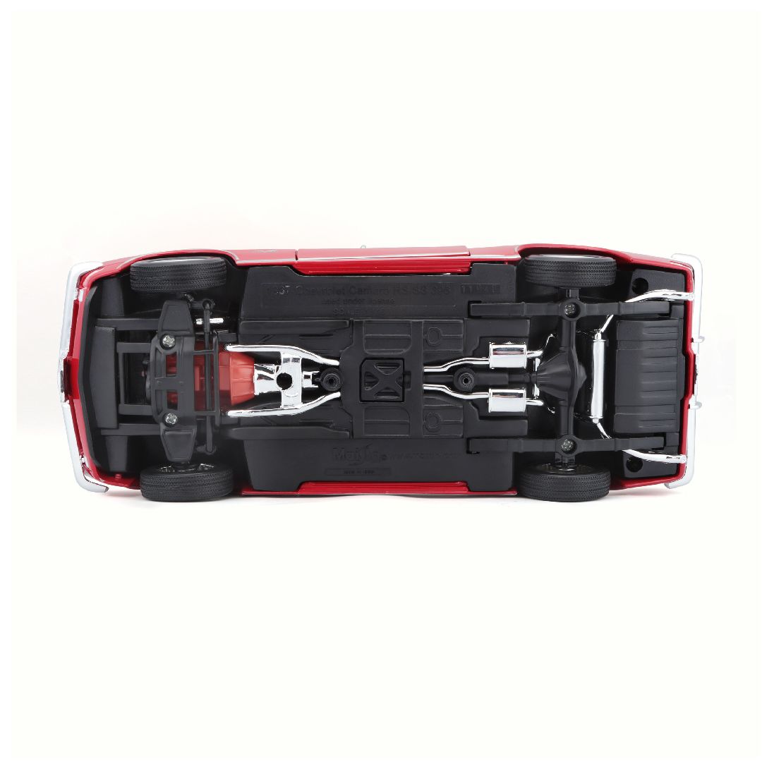 Maisto 1/18 SE 1967 Chevrolet Camaro SS 396 Convertable  - Red – image 15