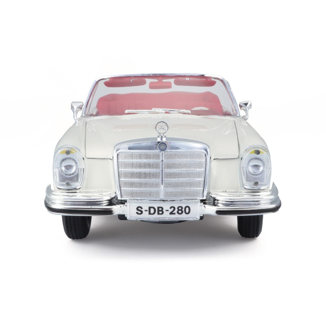 Maisto 1/18 SE 1967 Mercedes-Benz 280SE Cabrio - Cream – image 11