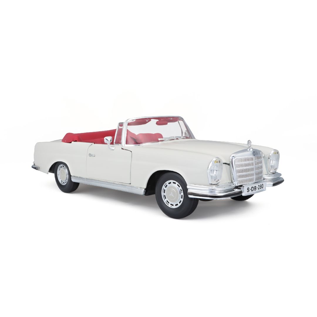 Maisto 1/18 SE 1967 Mercedes-Benz 280SE Cabrio - Cream – image 12