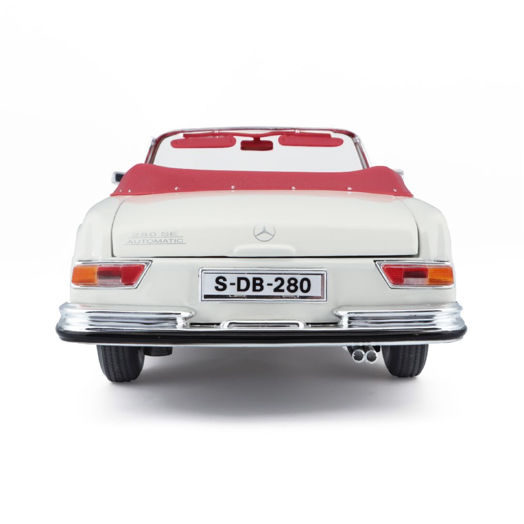 Maisto 1/18 SE 1967 Mercedes-Benz 280SE Cabrio - Cream – image 14