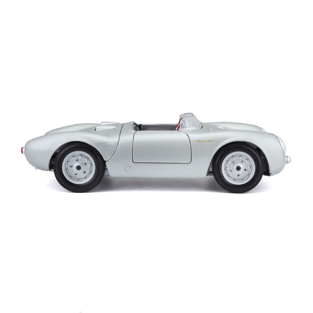 Maisto 1/18 SE 1956 Porsche 550A Spyder (Silver) – image 9